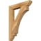 Ekena Millwork Imperial Slat Rough Sawn Bracket, Western Red Cedar, 4"W x 26"D x 34"H BKT04X26X34IMP06RWR - alternate 1